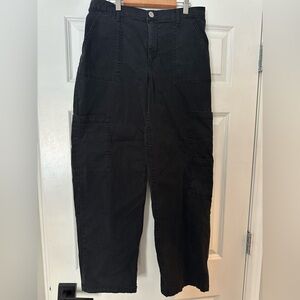 No boundaries black cargo pant wide leg size L